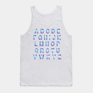 Galaxy Alphabet Tank Top